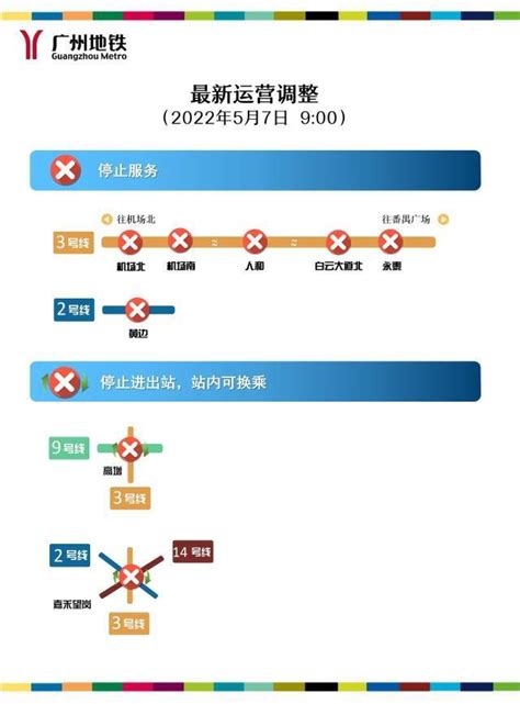 广州地铁三号线机场北站、城际机场北站等今日9时起暂停服务高增嘉禾对外