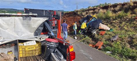 Idoso Fica Preso S Ferragens E Morre Em Violenta Colis O Na Br Em