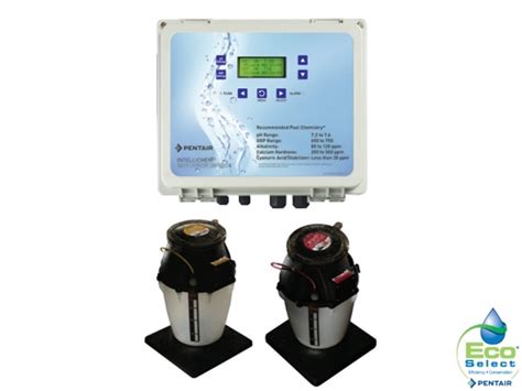 Pentair Intellichem Controller With Acid And Chlorine Tanks With Tank Mounted Pumps 522622