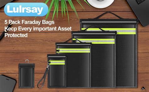 Amazon Lulrsay Pack Faraday Bags Faraday Cage For Laptops