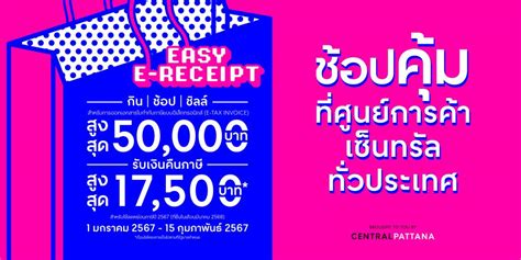 ส่องค้าปลีกจัดแคมเปญ รับมาตรการeasy E Receipt