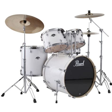 PEARL DRUM SET EXX-725 P/C-PURE WHITE - MG Sports & Music