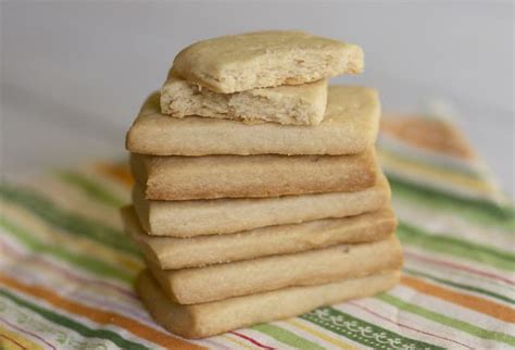 Brown Sugar Shortbread - The Baker Chick