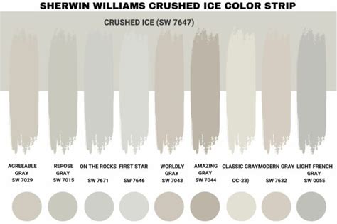 Sherwin Williams Crushed Ice (Palette, Coordinating & Inspirations)