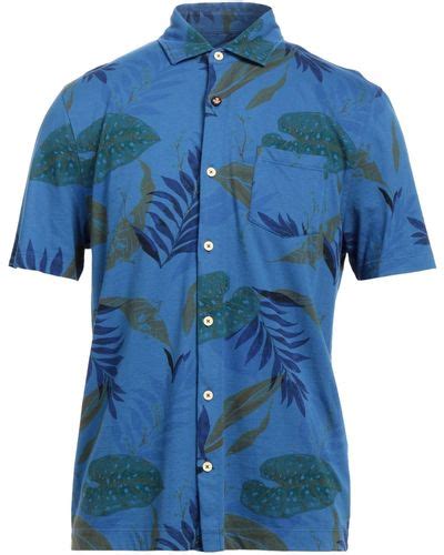 Blue Heritage Shirts For Men Lyst