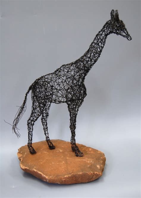 Wire Sculptures Of Animals