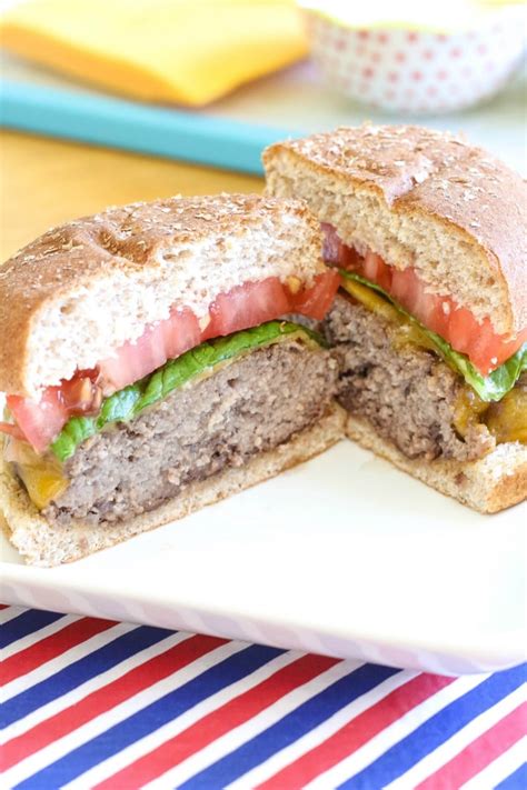 All-American Burger Recipe - All Things Mamma