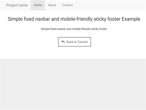 Simple Fixed Navbar In Bootstrap — Codepel