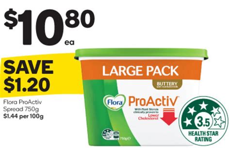 Flora Proactiv Spread G Offer At Woolworths