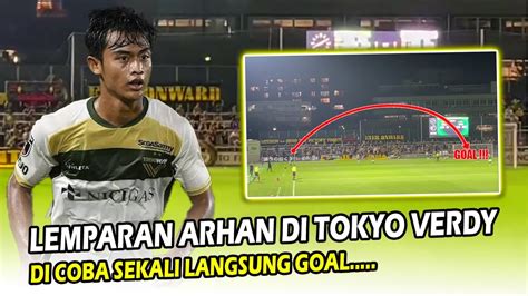 LANGSUNG GOAL Moment Assist Lemparan Arhan Pratama Selamatkan Tokyo