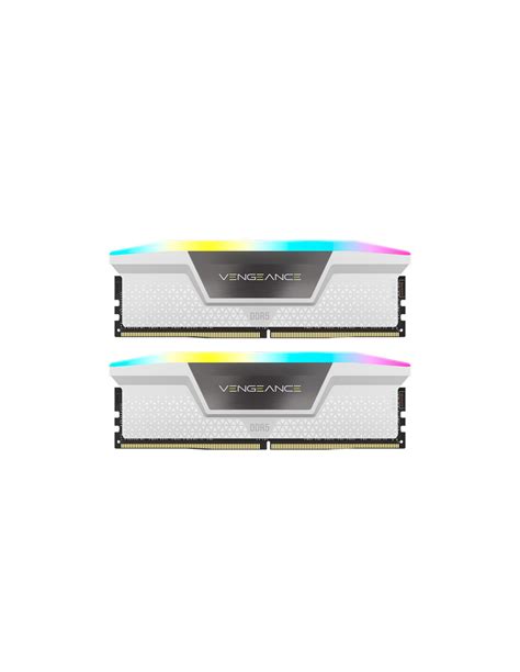 Corsair Vengeance Rgb 32gb 2x16gb Ddr5 6000mhz Blanca Cl36 Memoria Ram