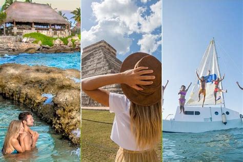 Xcaret Chichén Itzá E Isla Mujeres Catamarán 3 Días Combo 2024 Cancún