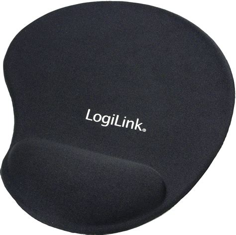 Tapis De Souris Avec Repose Poignet LogiLink ID0027 Ergonomique Noir