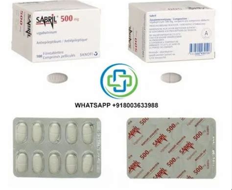 Sabril Vigabatrin 500 Mg Tablets Prescription Sanofi At 12900 Box