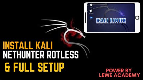 Kali Nethunter Rootless Install And Full Setup