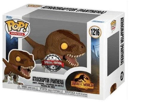 Funko Pop Filme Jurassic World Atrociraptor Panthera 1216 Original