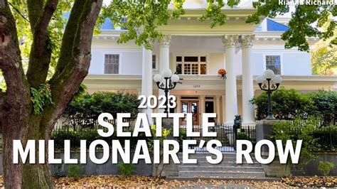 Seattle Millionaires Row Tour Oldest Rich Seattle Neighborhood