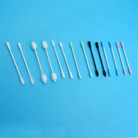 Organic Cotton Swab Eco Friendly Disposable Bamboo Swab Ear Clean Buds