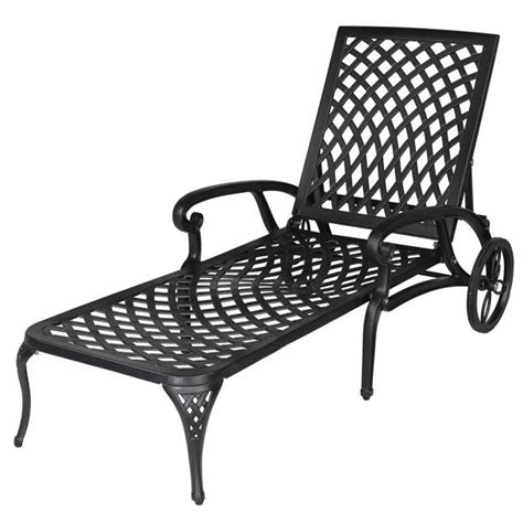 Darby Home Co Manneville Outdoor Metal Chaise Lounge Wayfair