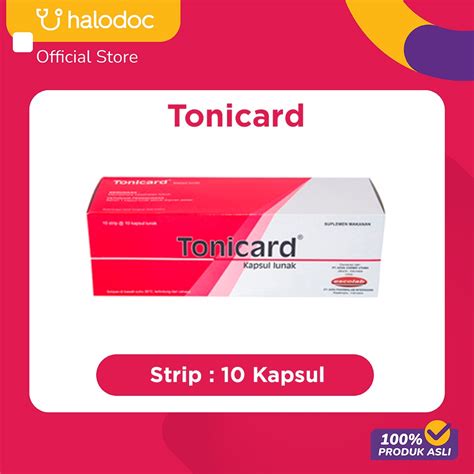 jual tonicard  kapsul shopee indonesia