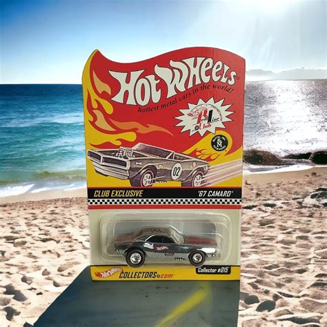 Jual Hot Wheels RLC 67 Camaro Club Exclusive 2002 Strip Merah RLC Membership Pertama Di Dunia