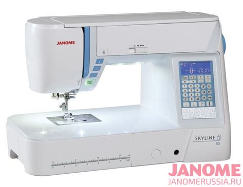 Компьютерная швейная машина Janome Skyline S5 - Компьютеризированные ...