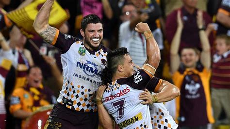 Brisbane Escape With A 24 22 Win Over The Titans The Courier Mail