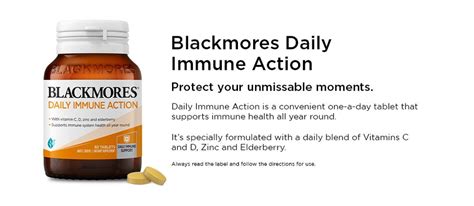 Buy Blackmores Daily Immune Action Tablets Online At Chemist Warehouse