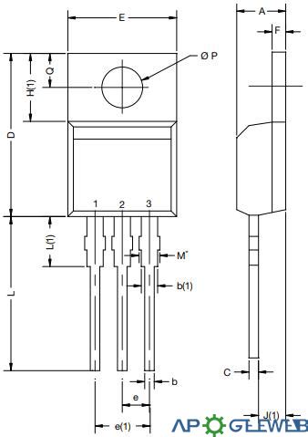 IRF9640 P-Channel Power MOSFET: Datasheet, Specifications, CAD Models ...