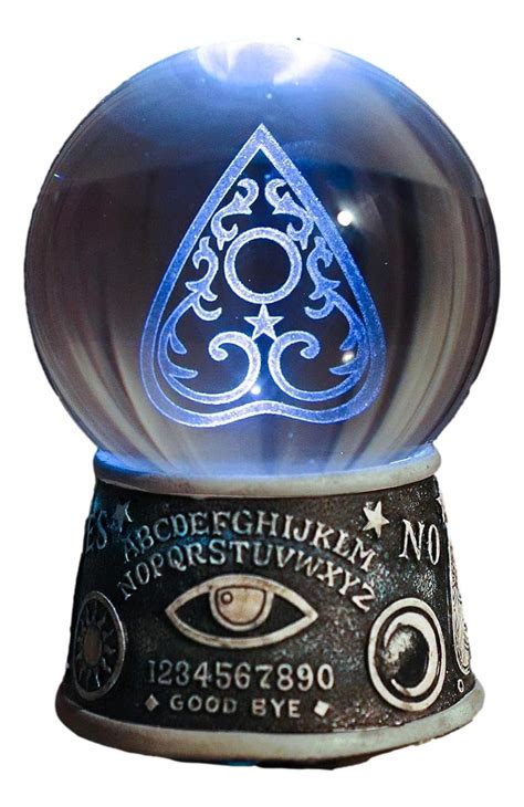 Buy Ebros Wicca Sacred Moon Ouija Spirit Trance Board Evil Eye Pedestal