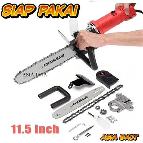 Jual Paket Hemat Chain Saw Mini In Mesin Gerinda Adaptor Mini