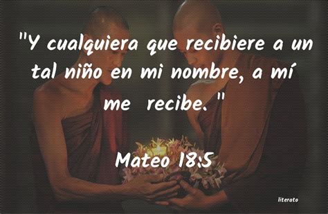 La Biblia Mateo 18 5