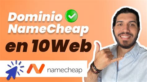 C Mo Conectar O Apuntar Tu Dominio Namecheap Con Web En Youtube