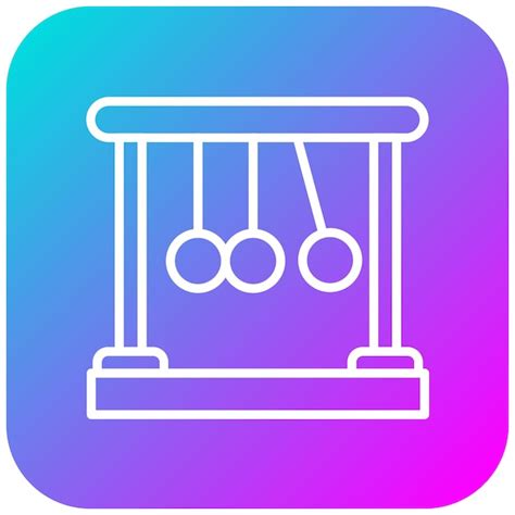 El Icono Del Vector Del P Ndulo Se Puede Usar Para El Conjunto De