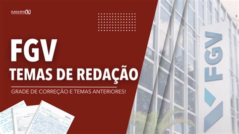 Reda O Fgv Corre O E Temas Anteriores Blog Fl Via Rita