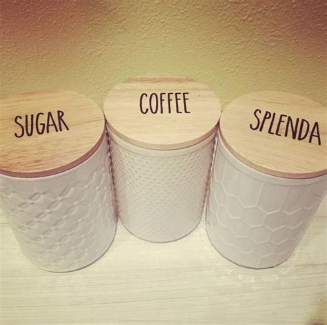 Kitchen Canister Labels/kitchen Canister Decals/pantry/labels/kitchen Canisters/pantry Decals ...