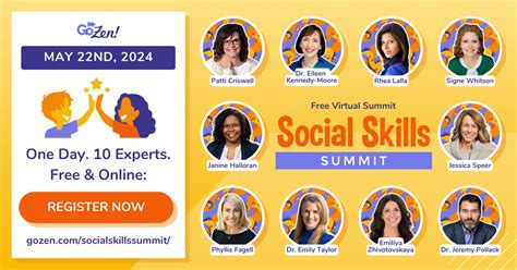 Social Skills Summit Free Virtual Event Gozen