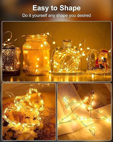 Brightown Pack Led Fairy Lights Battery Operated String Lights Ft