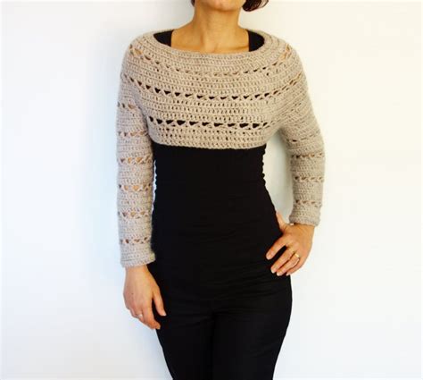 Inspirasi Baru Knitted Crop Top Sweater Pattern