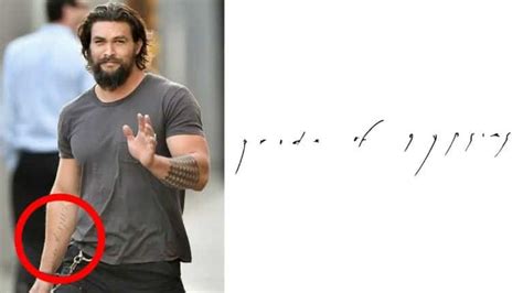 A Guide To 11 Jason Momoa Tattoos And What They Mean