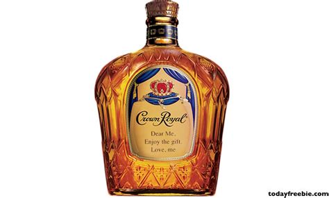 Free Custom Labels From Crown Royal