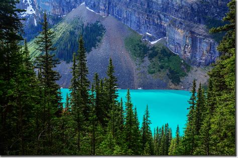 Lake Louise From The Lake Agnes Trail Edjimy Flickr