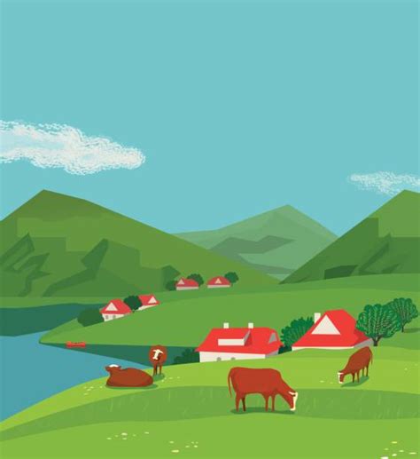 Rural Community Illustrations, Royalty-Free Vector Graphics & Clip Art ...