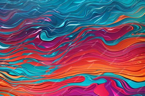 Premium Ai Image Aesthetic Water Texture Background Colorful Radient