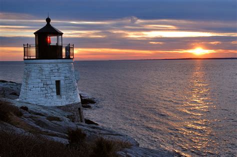 Narragansett Bay, Rhode Island | Narragansett Bay in Newport, at 4: