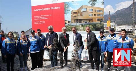 Spatenstich für neue ÖBB Lehrwerkstätte in Bludenz Vorarlberger