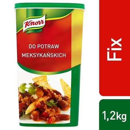 Knorr Fix do potraw meksykańskich 1 2 kg Unilever Food Solutions