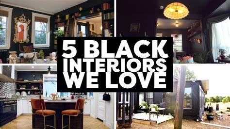 Black Interiors Were Loving Right Now Youtube