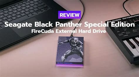 Seagate Black Panther Special Edition Firecuda External Hard