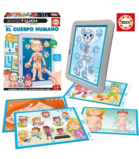 Educa Touch Junior El Cuerpo Humano Educa Juguetes Abracadabra